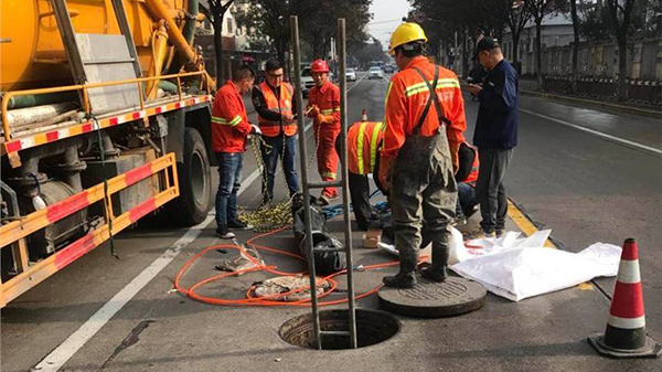 桥西管道清洗方案