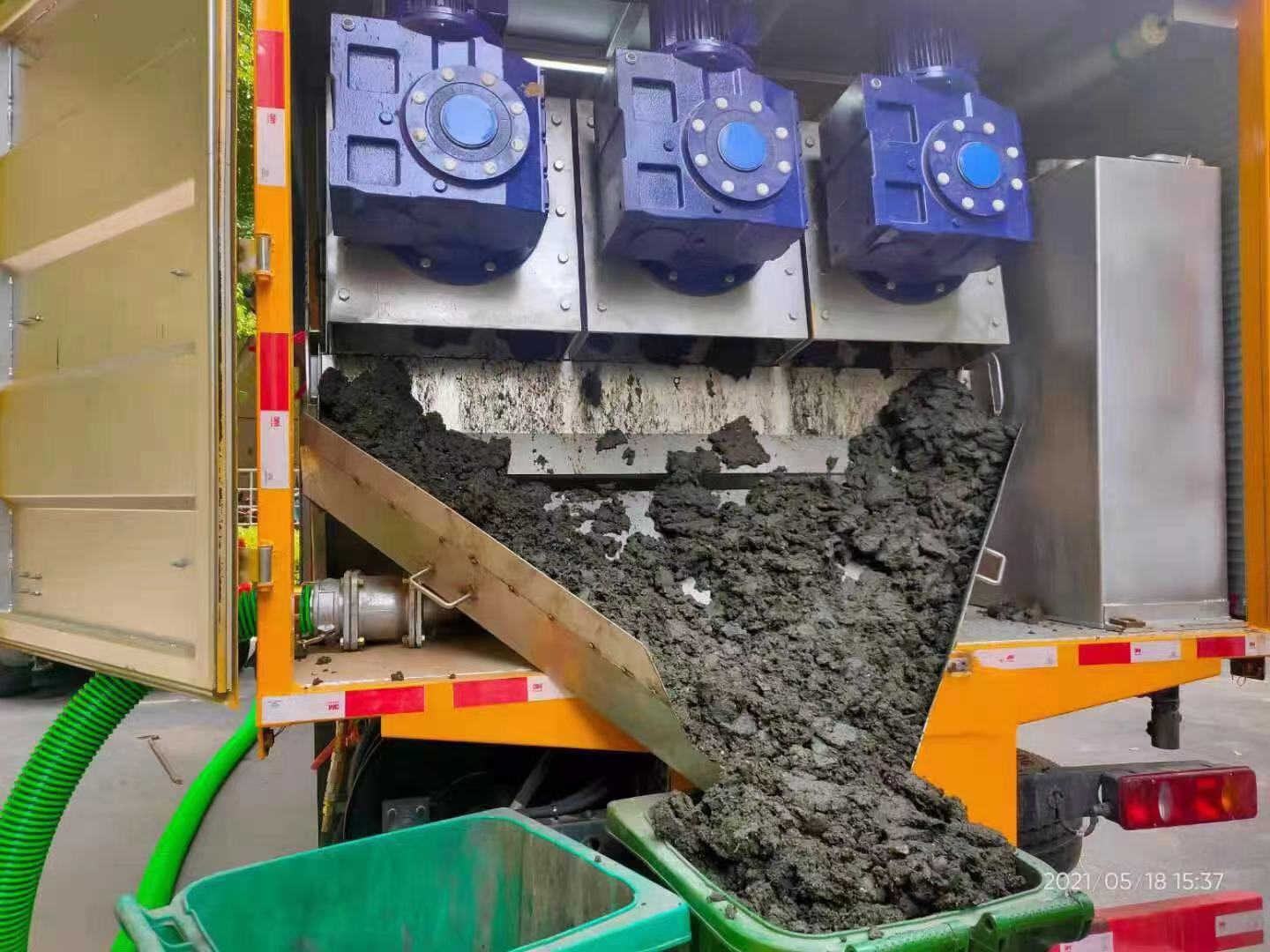 桥西化粪池清掏城市维护站-泥浆净化干湿分离处理